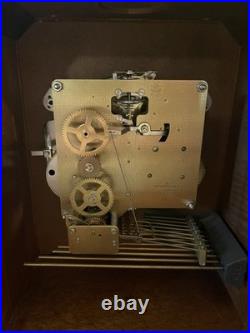 Howard Miller Samuel Watson Mantel Clock 612-429 Triple Chime WORKING With Key