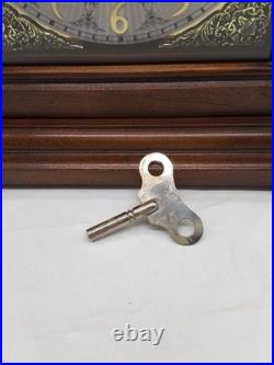 Howard Miller Samuel Watson Mantel Clock 612-429 Triple Chime WORKING With Key