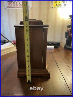 Howard Miller Samuel Watson Mantel Clock 612-429 Triple Chime WORKING With Key