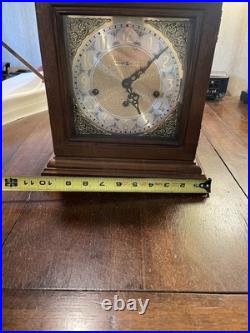Howard Miller Samuel Watson Mantel Clock 612-429 Triple Chime WORKING With Key Howard Miller Samuel Watson Mantel Clock 612-429 Triple Chime WORKING With Key