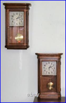 Howard Miller Sandringham Wall Clock Westminster Chime 8 Day 613-108
