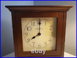 Howard Miller Shaker Style Clock with Drawer Model 613-668