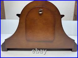 Howard Miller Sheldon Mantel Clock Americana Cherry with Quartz, Dual-Chime
