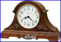 Howard Miller Sheldon Mantel Clock Americana Cherry with Quartz, Dual-Chime Mo