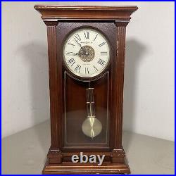 Howard Miller Stafford Mantel Clock 635-169 Cherry Bordeaux Pendulum Clock 20