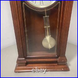 Howard Miller Stafford Mantel Clock 635-169 Cherry Bordeaux Pendulum Clock 20
