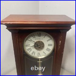 Howard Miller Stafford Mantel Clock 635-169 Cherry Bordeaux Pendulum Clock 20