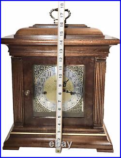 Howard Miller THOMAS TOMPION 8 Day Mantel Clock 612-436 2 Jewels 1050-020