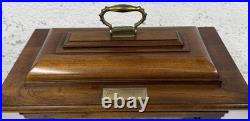 Howard Miller Thomas Tompion Cherry Mantle Clock 612-436 Triple Chime With Key