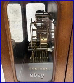 Howard Miller Thomas Tompion Cherry Mantle Clock 612-436 Triple Chime With Key Howard Miller Thomas Tompion Cherry Mantle Clock 612-436 Triple Chime With Key