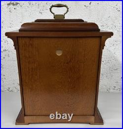 Howard Miller Thomas Tompion Cherry Mantle Clock 612-436 Triple Chime With Key