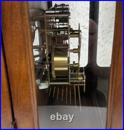 Howard Miller Thomas Tompion Cherry Mantle Clock 612-436 Triple Chime With Key Howard Miller Thomas Tompion Cherry Mantle Clock 612-436 Triple Chime With Key