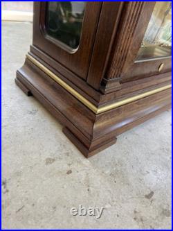 Howard Miller Thomas Tompion Cherry Mantle Clock 612-436 Triple Chime with Key