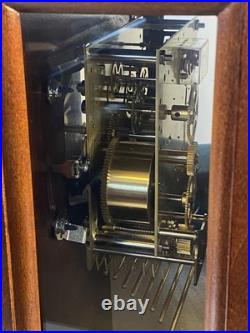 Howard Miller Thomas Tompion Cherry Mantle Clock 612-436 Triple Chime withKey Mint