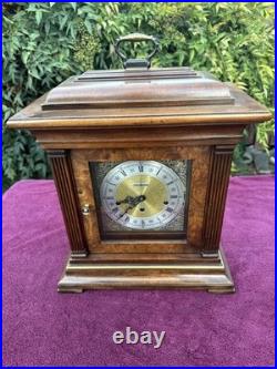 Howard Miller Thomas Tompion Mantel Clock 612-436 Triple Chime Key Wind Tested