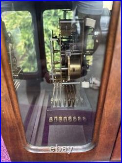 Howard Miller Thomas Tompion Mantel Clock 612-436 Triple Chime Key Wind Tested