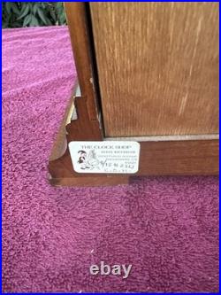 Howard Miller Thomas Tompion Mantel Clock 612-436 Triple Chime Key Wind Tested