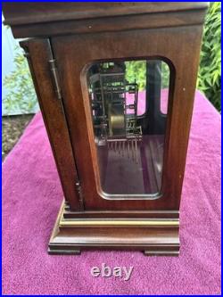 Howard Miller Thomas Tompion Mantel Clock 612-436 Triple Chime Key Wind Tested