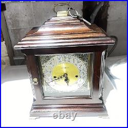 Howard Miller Thomas Tompion Mantel Clock 612-436 model works Chimes Key USA