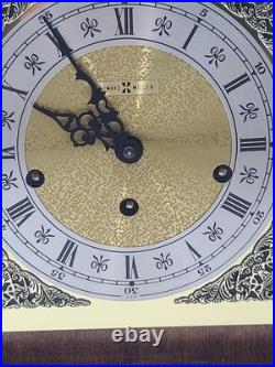 Howard Miller Thomas Tompion Mantel Clock 612436 Windsor Cherry. Works Great