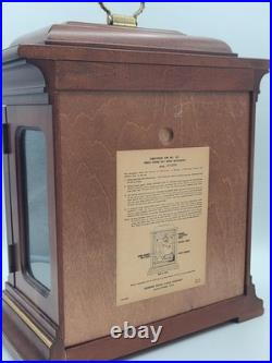 Howard Miller Thomas Tompion Mantel Clock 612436 Windsor Cherry. Works Great