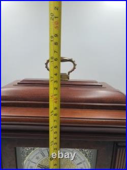 Howard Miller Thomas Tompion Mantel Clock 612436 Windsor Cherry. Works Great