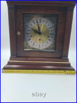 Howard Miller Thomas Tompion Mantel Clock 612436 Windsor Cherry. Works Great