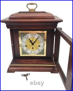Howard Miller Thomas Tompion Mantel Clock & Key 612-436 WORKING 1050-020 W. Ger