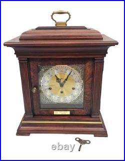 Howard Miller Thomas Tompion Mantel Clock & Key 612-436 WORKING 1050-020 W. Ger