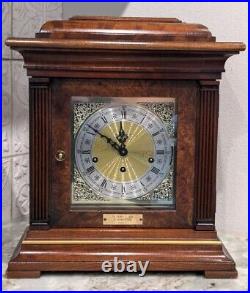 Howard Miller Thomas Tompion mantel clock Mod# 612-436, 5 Jewels, Windsor Cherry