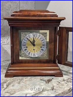 Howard Miller Thomas Tompion mantel clock Mod# 612-436, 5 Jewels, Windsor Cherry