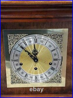 Howard Miller Thomas Tompion mantel clock Mod# 612-436, 5 Jewels, Windsor Cherry