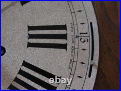 Howard Miller Three Melody Triple Chime Wall Clock Circa 1977, 8-Day Key-wind