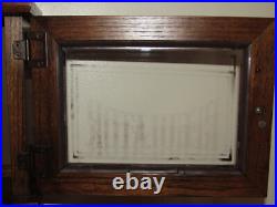 Howard Miller Three Melody Triple Chime Wall Clock Circa 1977, 8-Day Key-wind