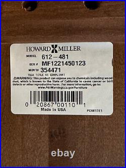 Howard Miller Traditional Bracket Medford Mantle Clock, Cherry Finish 612-481