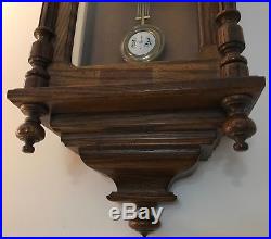 Howard Miller Vienna Regulator 612-462 Westminster Chime Oak Wall Clock