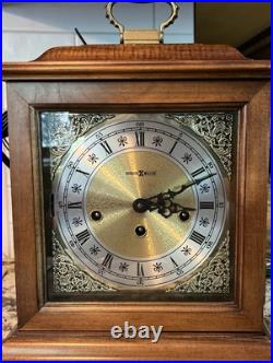 Howard Miller Vintage Chiming Mantel Clock Model 612-437. Works Perfectly