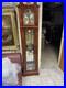 Howard Miller Vintage Grandfather Clock Wood Illuminated Furniture Model#610-739