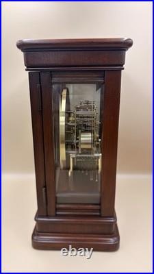 Howard Miller Vintage Westminster Mantel Clock German Movement Glass Case