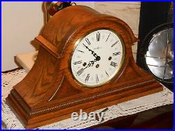 Howard Miller WESTMINSTER CHIME KEY WIND WORTHINGTON 612-102 Mantel Clock! WORKS