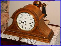 Howard Miller WESTMINSTER CHIME KEY WIND WORTHINGTON 612-102 Mantel Clock! WORKS