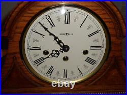 Howard Miller WESTMINSTER CHIME KEY WIND WORTHINGTON 612-102 Mantel Clock! WORKS