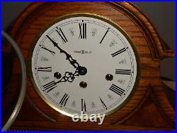 Howard Miller WESTMINSTER CHIME KEY WIND WORTHINGTON 612-102 Mantel Clock! WORKS