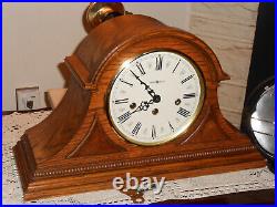 Howard Miller WESTMINSTER CHIME KEY WIND WORTHINGTON 612-102 Mantel Clock! WORKS