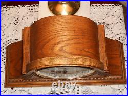 Howard Miller WESTMINSTER CHIME KEY WIND WORTHINGTON 612-102 Mantel Clock! WORKS