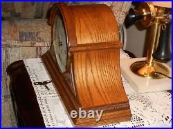 Howard Miller WESTMINSTER CHIME KEY WIND WORTHINGTON 612-102 Mantel Clock! WORKS