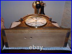 Howard Miller WESTMINSTER CHIME KEY WIND WORTHINGTON 612-102 Mantel Clock! WORKS