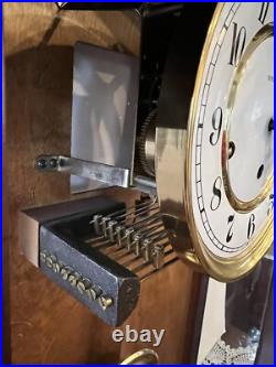 Howard Miller Wall Clock Model 1051-020 Westminster triple Chime Includes Key