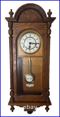 Howard Miller Wall Clock Model 612-462 Westminster Chime Fully Serviced Howard Miller Wall Clock Model 612-462 Westminster Chime Fully Serviced