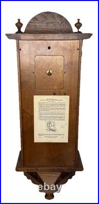 Howard Miller Wall Clock Model 612-462 Westminster Chime Fully Serviced